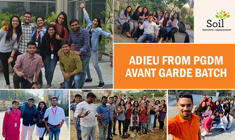 Adieu from PGDM Avant Garde batch