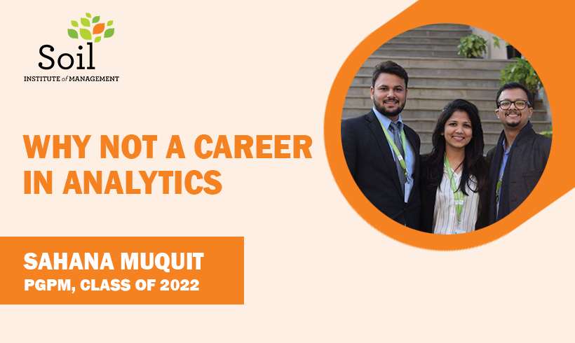 Why Not a Career in Analytics?