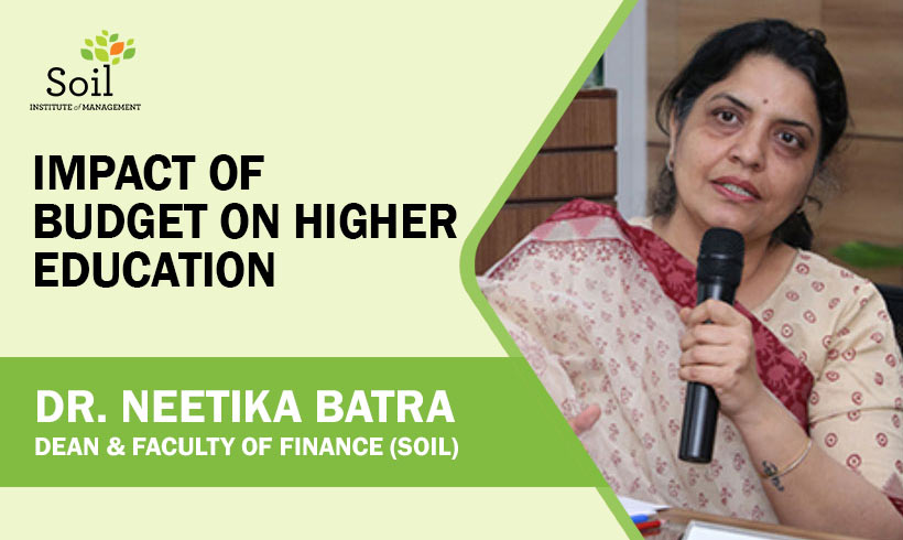 Impact of Union Budget 2022 on Higher Education Framework: Need for Redesign