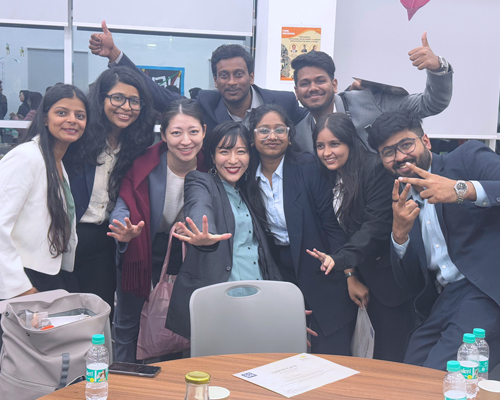 SOIL Students with their counterparts during Inspired Leadership Conference ‘24