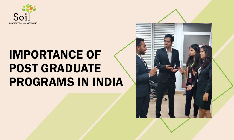 Importance of Post Graduate Programs in India