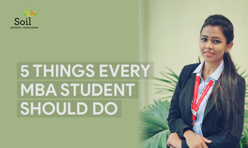 5 Things Every MBA Student Should Do