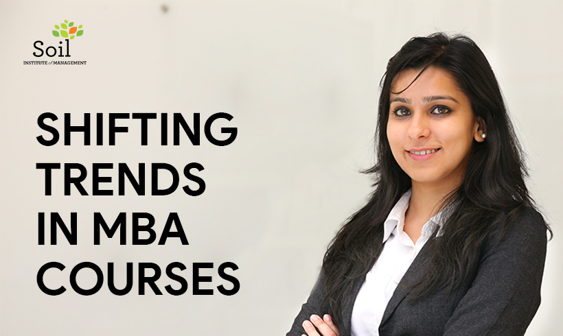 Shifting Trends in MBA Courses