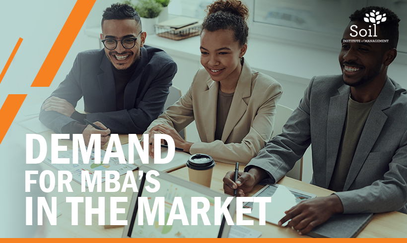 Demand for MBA's in the market