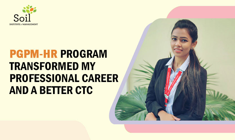 Student Testimonial-One year MBA, PGPM in HR transformed my career