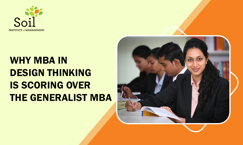 Why MBA in Design Thinking is scoring over the Generalist MBA
