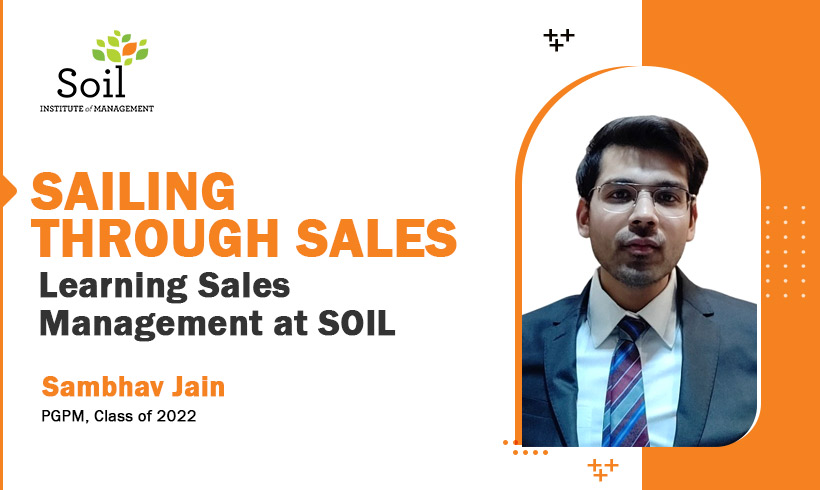 Sailing through Sales – Learning Sales Management at SOIL