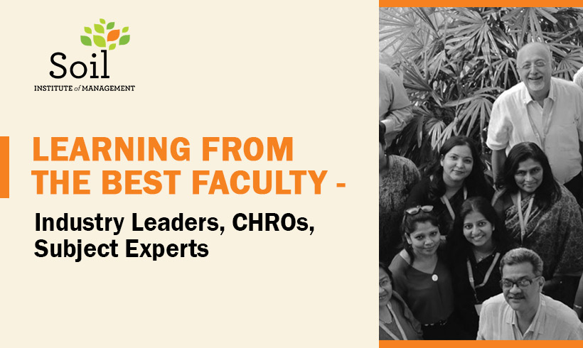 Learning from the Best Faculty - Industry Leaders, CHROs, Subject Experts