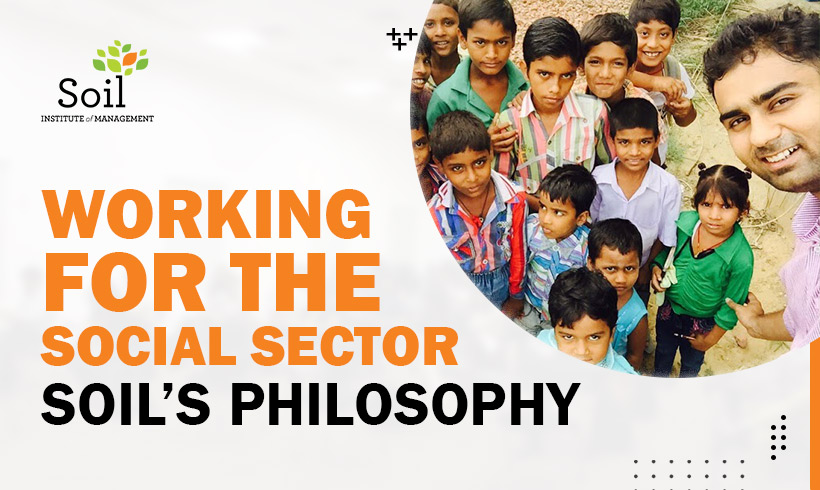 Working for the Social Sector – SOIL Philosophy