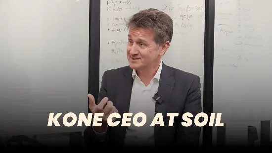 KONE GLOBAL CEO AT SOIL – LEADING WITH INNOVATION