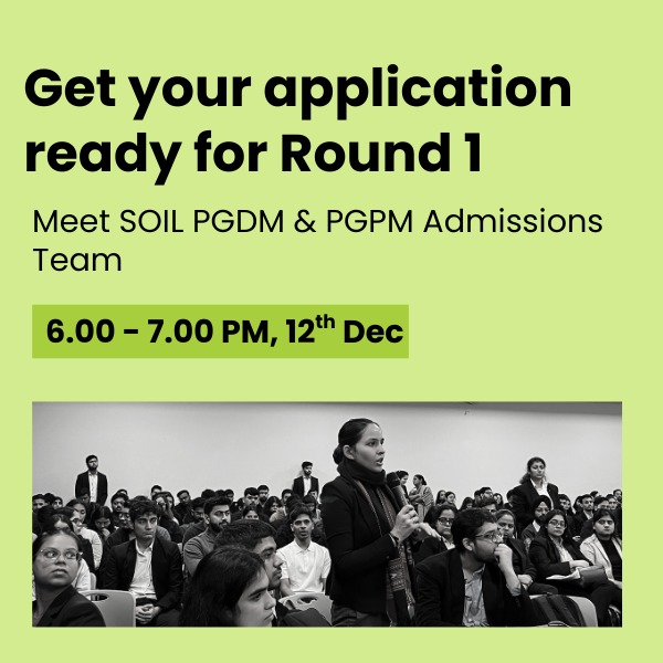 Meet SOIL PGDM & PGPM Admission Team