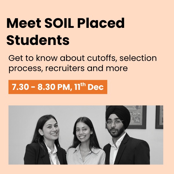Meet SOIL's Placed Students: PGPM & PGDM - Selection Process, Cut-Offs & Real Placement Outcomes