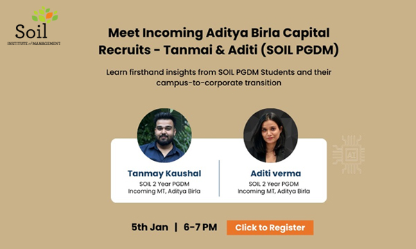 Meet Incoming Aditya Birla Capital Recruits - Tanmai & Aditi (SOIL PGDM)